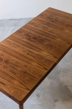 Pamono Palisander Dining Table by H. W Klein for Bramin, 1950s><noscript><img width=