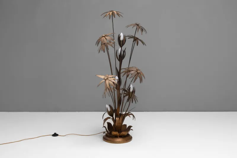 Pamono Palm Lamp attributed to Hans Kögl, 1950s> Floor Lamps