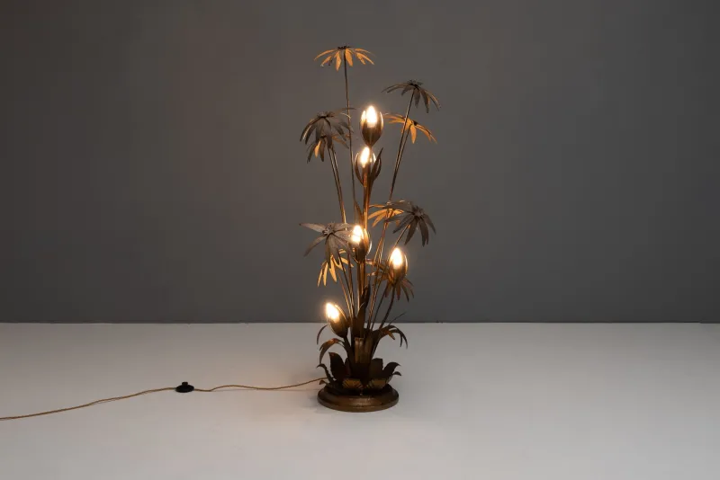 Pamono Palm Lamp attributed to Hans Kögl, 1950s> Floor Lamps