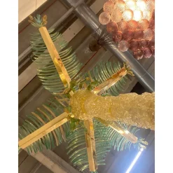 Sale Pamono Palm Murano Glass Floor Lamp by Simoeng