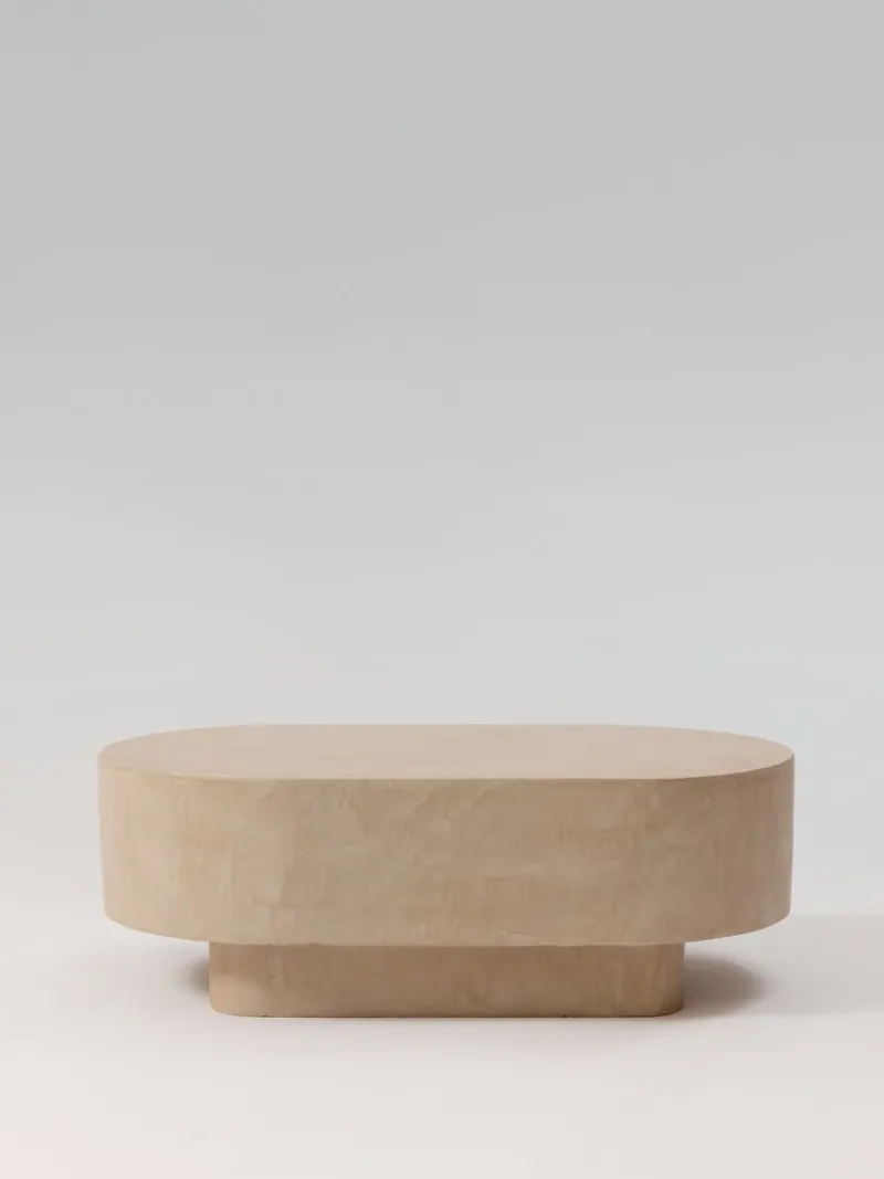 Pamono Palomā Mortex Waxed Concrete Coffee Table from PLATŌ