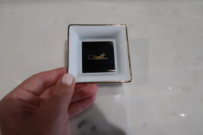 Pamono Panthère de Cartier Trinket Tray from Cartier, 2011> Trays