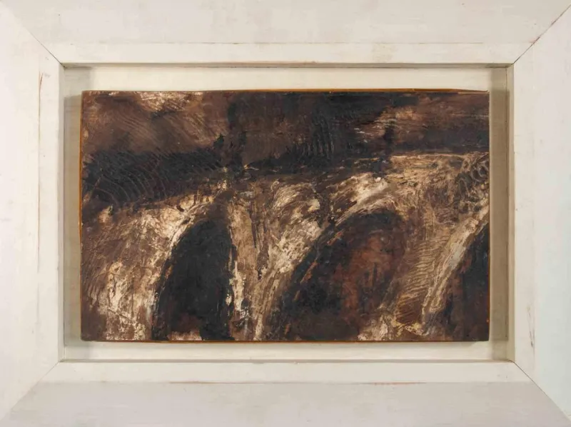 Pamono Paolo La Motta, Crushing, Mixed Media, 1996> Painting