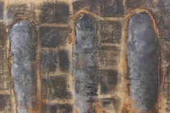 Pamono Paolo La Motta, Landscape, Graphite on Paper on Wood, 1998> Painting