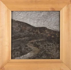 Pamono Paolo La Motta, Landscape, Oil Painting, 2000s, Framed> Painting