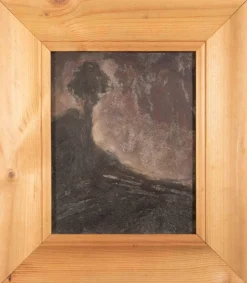 Sale Pamono Paolo La Motta, Landscape, Oil Painting, 2000s, Framed