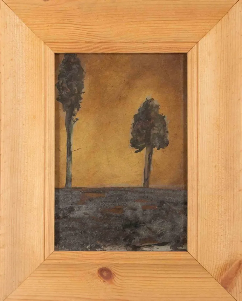 Outlet Pamono Paolo La Motta, Landscape, Oil Painting, 2000s, Framed