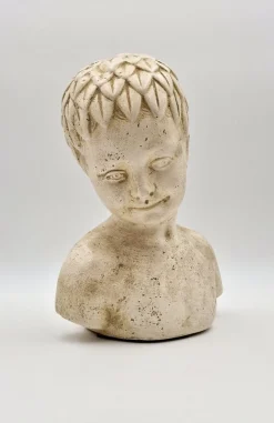 New Pamono Paolo Marioni, Bust Sculpture, 1980s, Terracotta