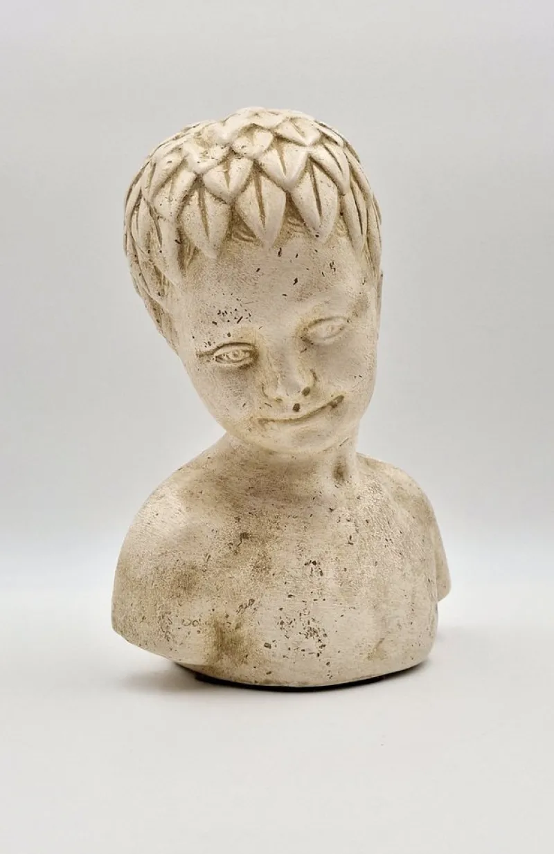 New Pamono Paolo Marioni, Bust Sculpture, 1980s, Terracotta