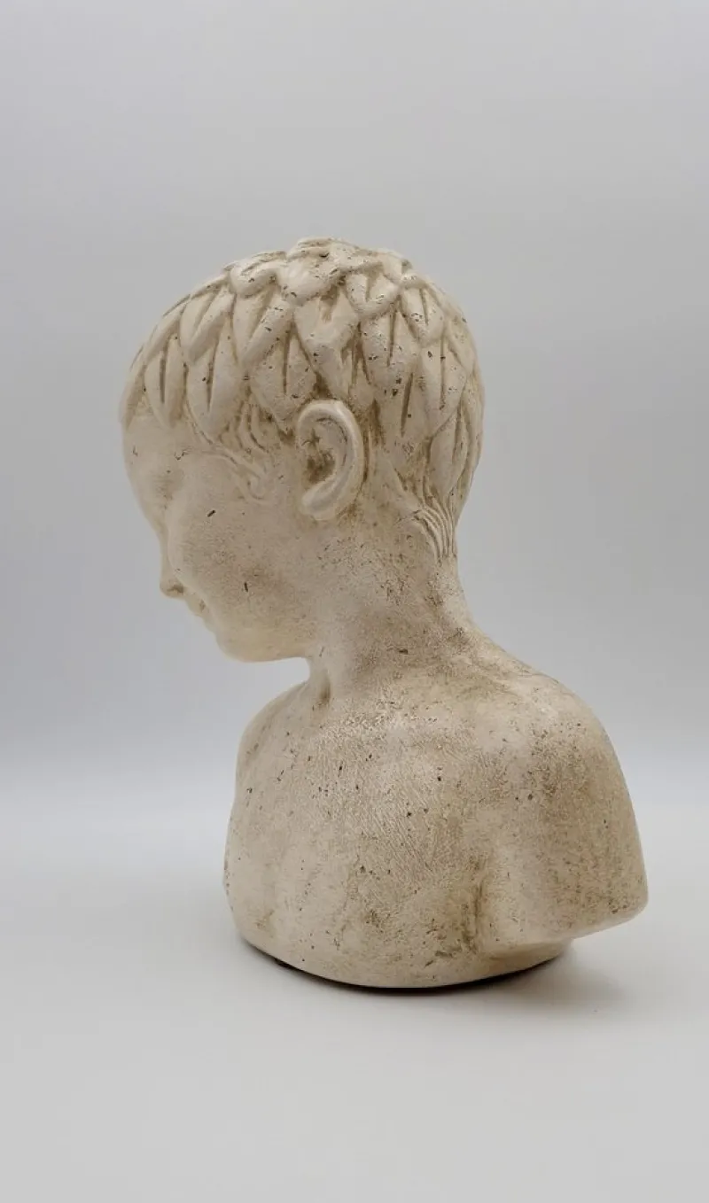 New Pamono Paolo Marioni, Bust Sculpture, 1980s, Terracotta