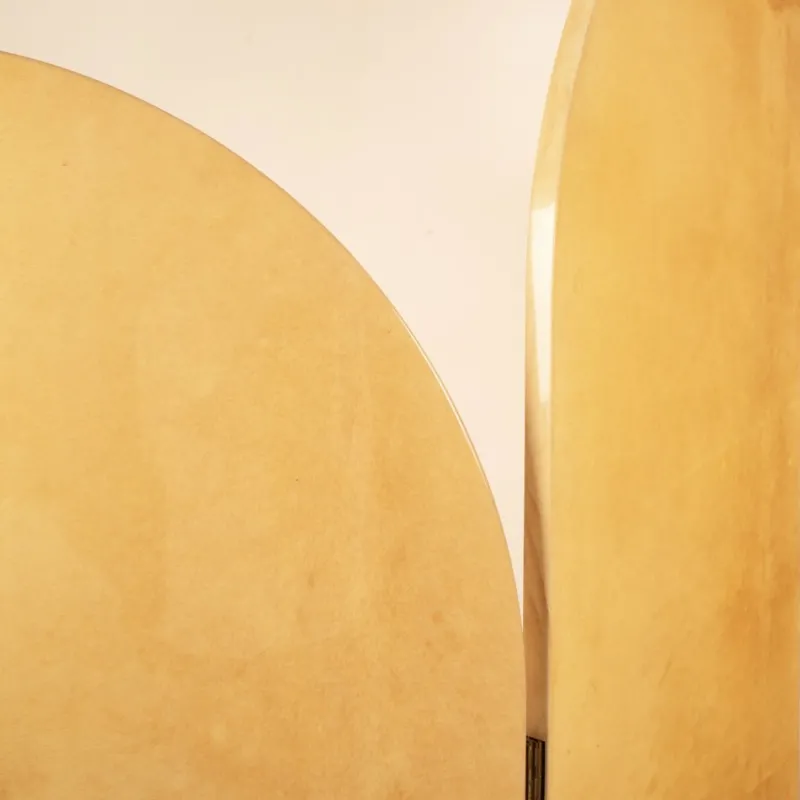 Pamono Parchment Screen by Aldo Tura for Tura Milano, 1960> Room Dividers & Screens