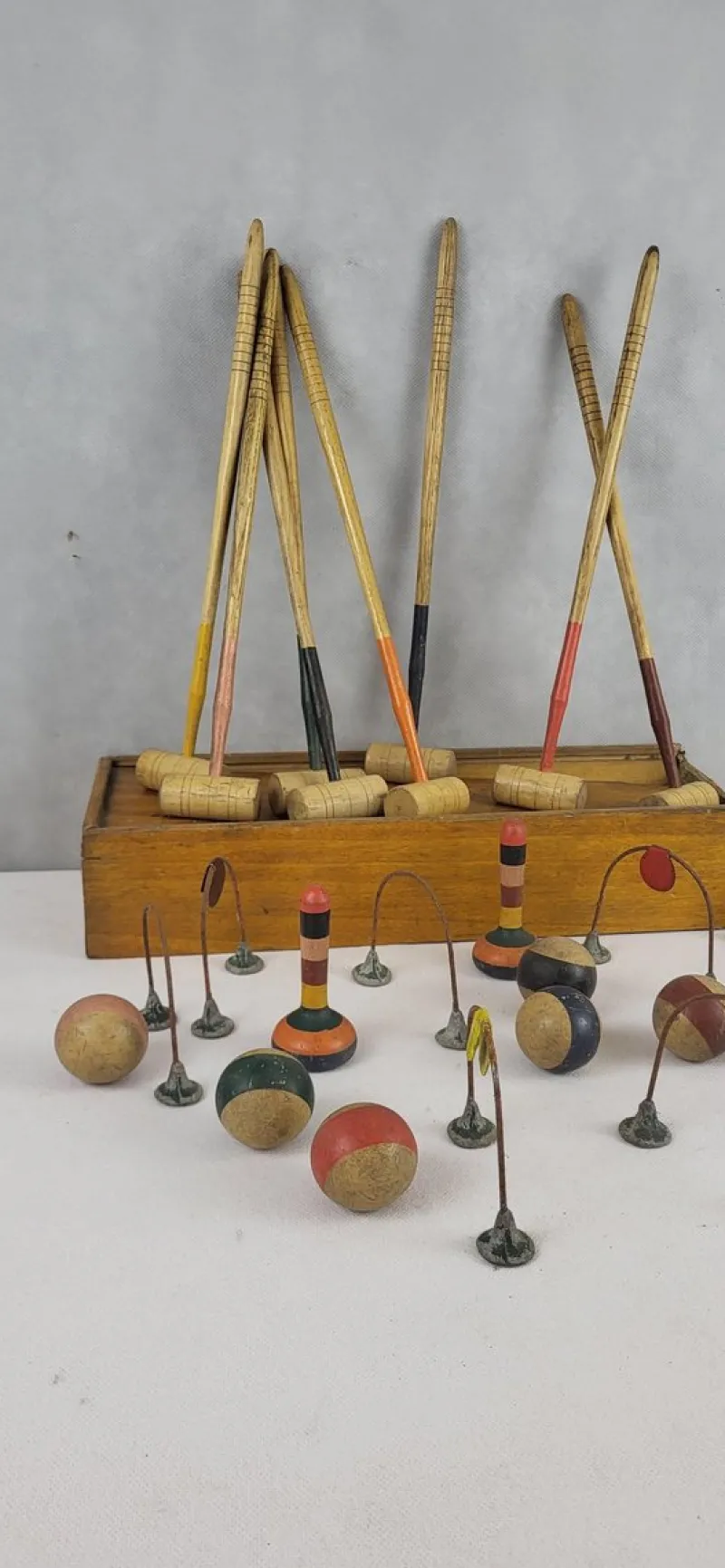 Online Pamono Parlor Croquet Set, 1940-50s