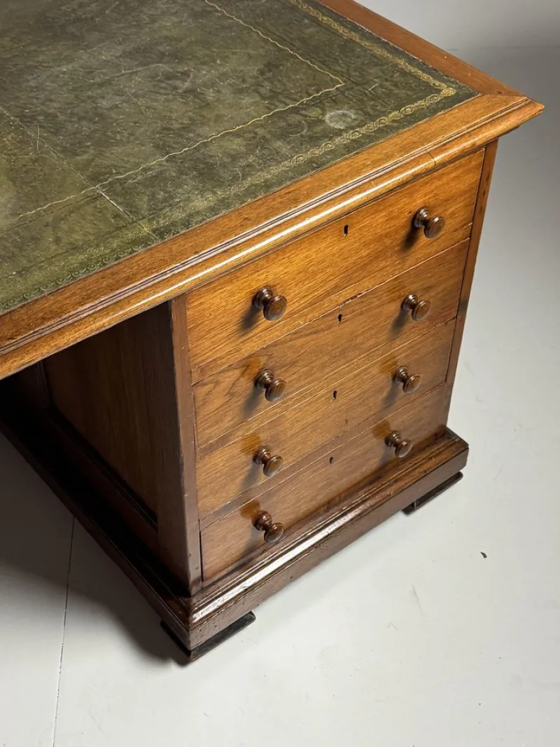 Pamono Partner Desk in Teak> Desks