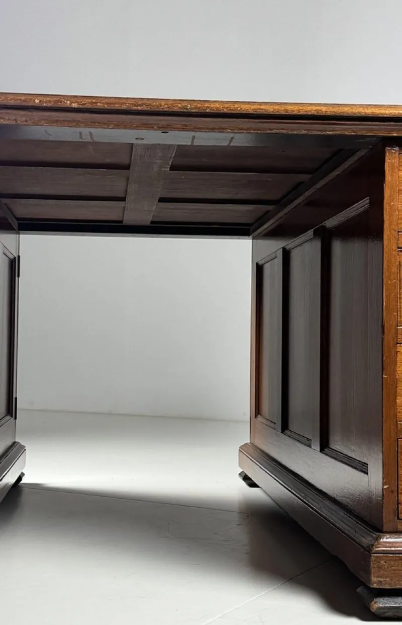Pamono Partner Desk in Teak> Desks