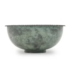 Pamono Patinated Bronze Bowl, 1930s> Bowls