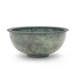 Pamono Patinated Bronze Bowl, 1930s><noscript><img width=
