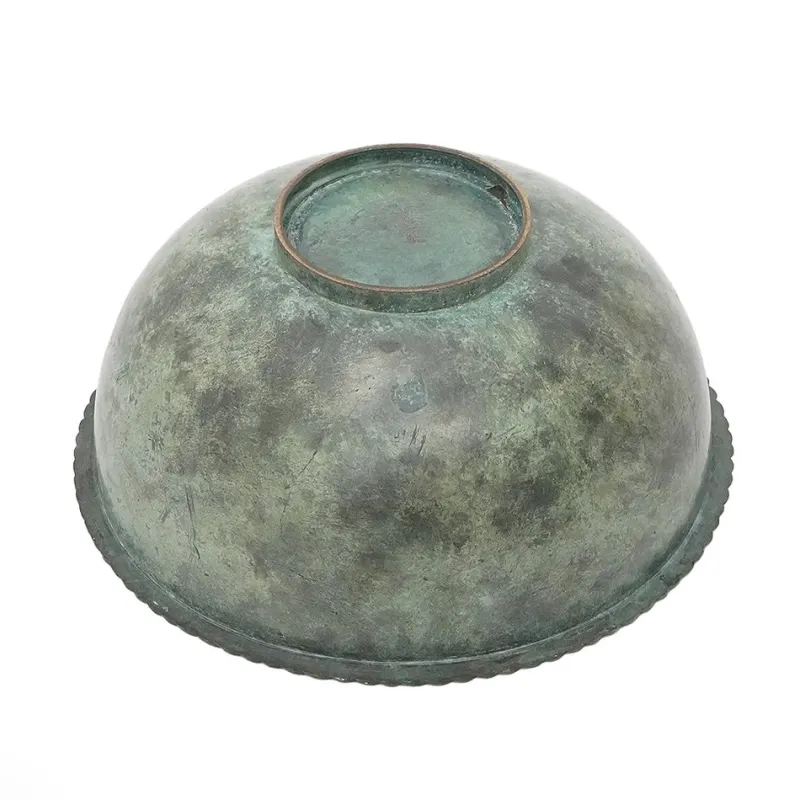 Pamono Patinated Bronze Bowl, 1930s> Bowls