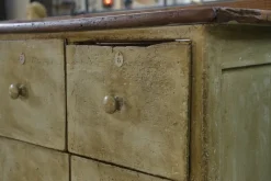 Pamono Patinated 24-Drawer Craft Cabinet, 1950s><noscript><img width=