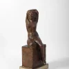 Pamono Patinated Nude Woman, 1940s, Plaster> Sculpture