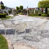 Pamono Patio Furniture Set, Italy, 1950s, Set of 6> Garden Seating