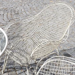 Pamono Patio Furniture Set, Italy, 1950s, Set of 6><noscript><img width=