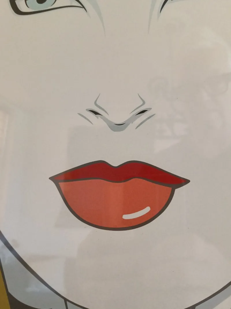 Online Pamono Patrick Nagel, Pop Art Redhead Woman, 1985, Print