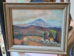 Pamono Paul Guillaume, Fauvist Landscape, 1890s-1910s, Oil Painting, Framed> Impressionist|Painting