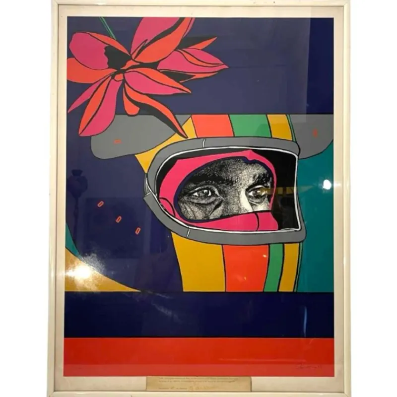 New Pamono Paul Van Hoeydonck, IPPA, 1987, Silkscreen Print