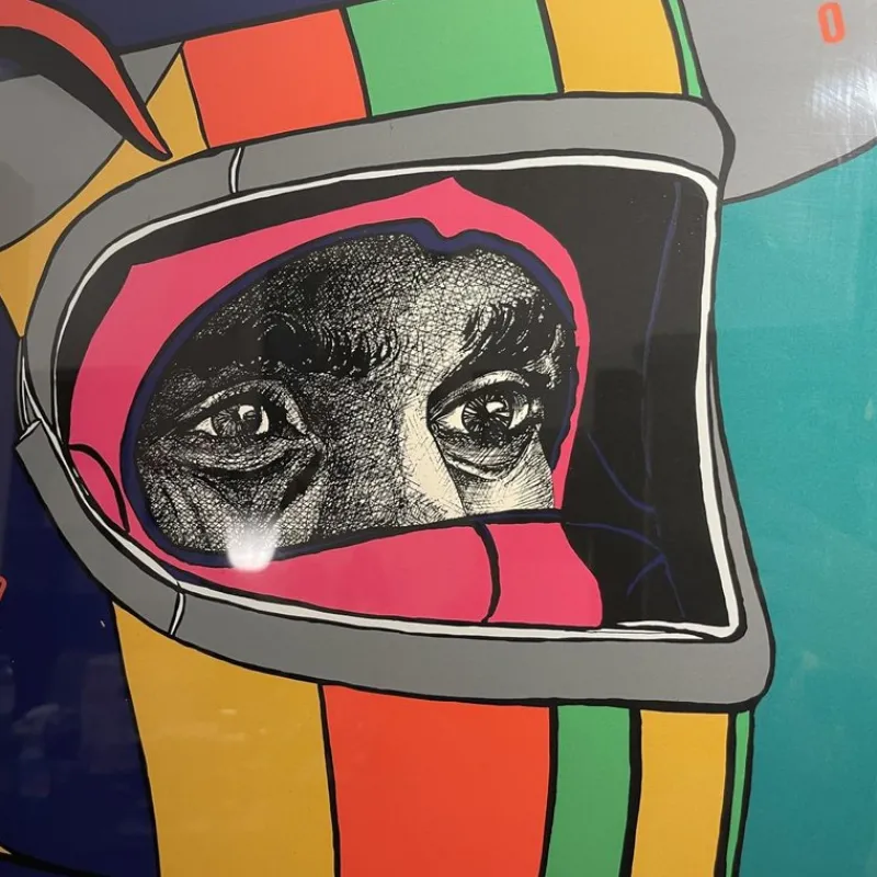 New Pamono Paul Van Hoeydonck, IPPA, 1987, Silkscreen Print