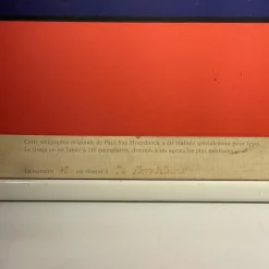 New Pamono Paul Van Hoeydonck, IPPA, 1987, Silkscreen Print