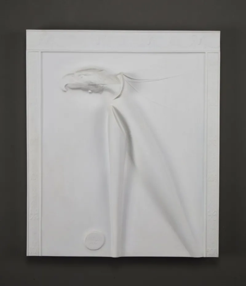 Pamono Paul Wunderlich, Horus, 1985, Porcelain Relief> Surrealist