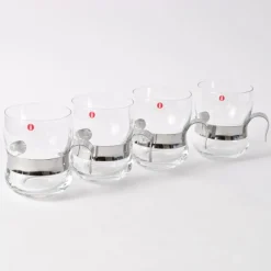Outlet Pamono Paula Glasses by Jorma Vennola for Iittala, 1980s, Set of 4