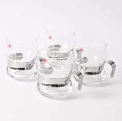 Outlet Pamono Paula Glasses by Jorma Vennola for Iittala, 1980s, Set of 4