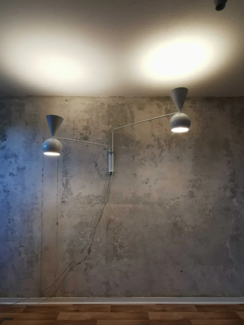Pamono Paz Light with 2 Arms by Juanma Lizana> Wall Lights & Sconces