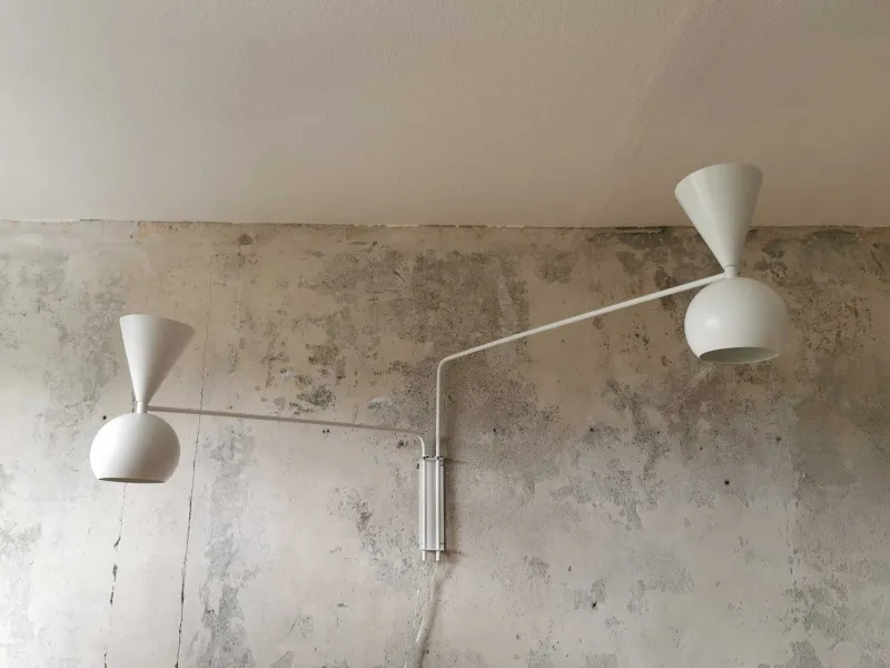 Pamono Paz Light with 2 Arms by Juanma Lizana> Wall Lights & Sconces