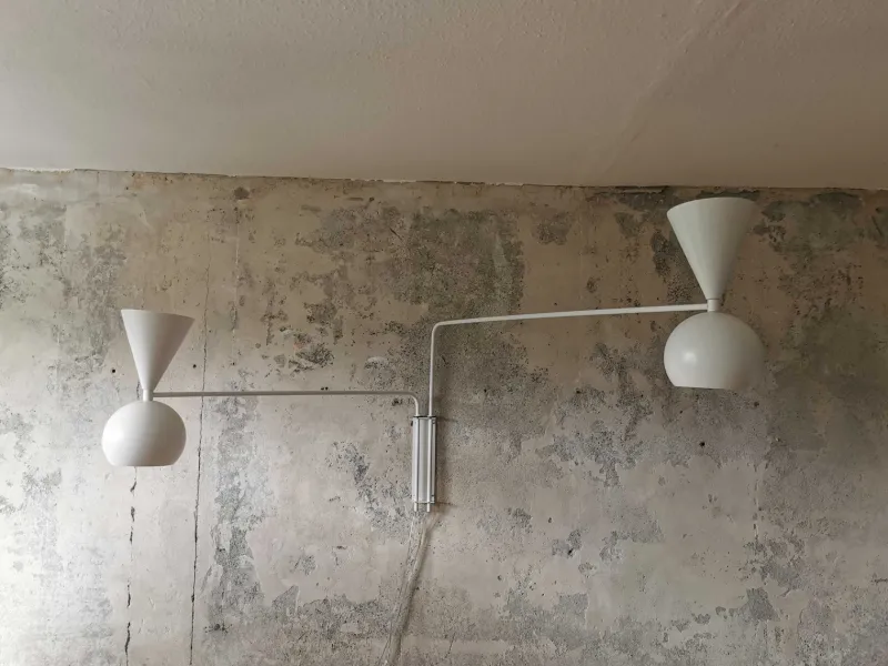 Pamono Paz Light with 2 Arms by Juanma Lizana> Wall Lights & Sconces