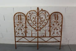 Pamono Peacock Rattan Headboard, 1970s> Beds & Bedroom Sets