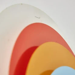 Pamono Peacock Wall Lamp by Bent Karlby for Lyfa, 1970s