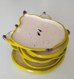 Sale Pamono Pear Plates by Federica Massimi, Set of 2