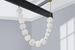 Pamono Pearl Necklace Pendant Light by Ludovic Clément d'Armont><noscript><img width=