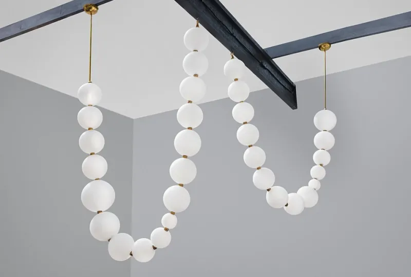 Pamono Pearl Necklace Pendant Light by Ludovic Clément d'Armont> Ceiling Lights