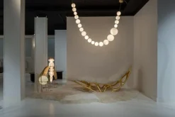 Pamono Pearl Necklace Pendant Light by Ludovic Clément d'Armont><noscript><img width=