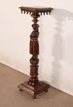 Best Pamono Pedestal in Chestnut - 1920s