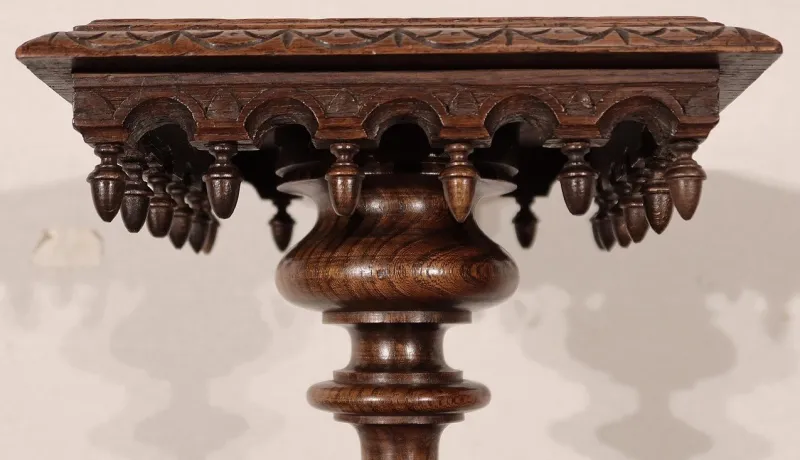 Best Pamono Pedestal in Chestnut - 1920s