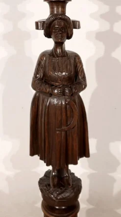 Best Pamono Pedestal in Chestnut - 1920s