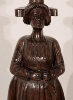 Best Pamono Pedestal in Chestnut - 1920s