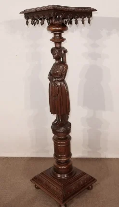 Best Pamono Pedestal in Chestnut - 1920s