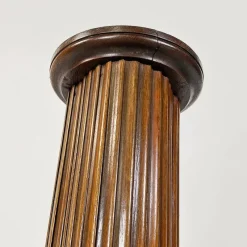 Pamono Pedestal or Column Display Stand in Wood, Early 1900s><noscript><img width=