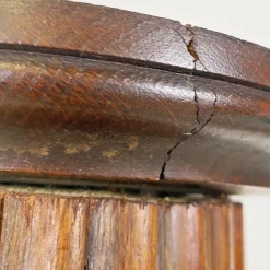 Pamono Pedestal or Column Display Stand in Wood, Early 1900s><noscript><img width=