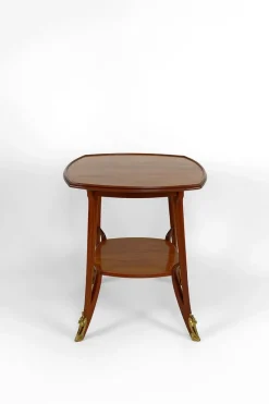 Pamono Pedestal Table attributed to Louis Majorelle, France, 1900s